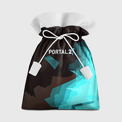 Мешок для подарков Portal abstraction game valve, цвет: 3D-принт
