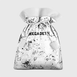 Мешок для подарков Megadeth dirty ice, цвет: 3D-принт