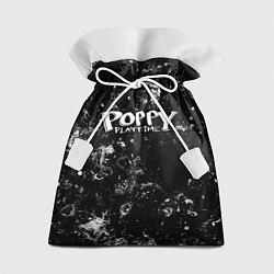 Мешок для подарков Poppy Playtime black ice, цвет: 3D-принт