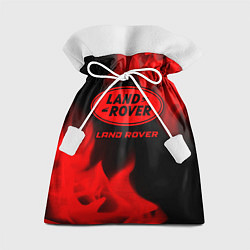 Мешок для подарков Land Rover - red gradient, цвет: 3D-принт