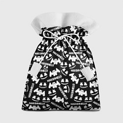 Мешок для подарков Marshmello pattern music, цвет: 3D-принт
