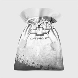 Мешок для подарков Chevrolet - white gradient, цвет: 3D-принт