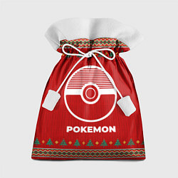 Мешок для подарков Pokemon new year, цвет: 3D-принт