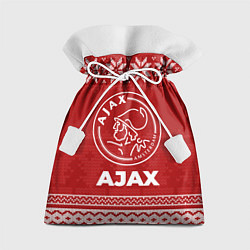 Мешок для подарков Новогодний Ajax, цвет: 3D-принт