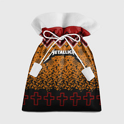 Мешок для подарков Metallica christmas ugly sweater, цвет: 3D-принт