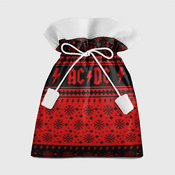 Мешок для подарков ACDC christmas sweater, цвет: 3D-принт