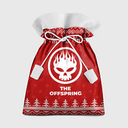 Мешок для подарков Новогодний The Offspring с оленями, цвет: 3D-принт