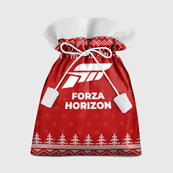 Мешок для подарков Новогодний Forza Horizon с оленями, цвет: 3D-принт