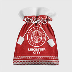 Мешок для подарков Новогодний Leicester City, цвет: 3D-принт