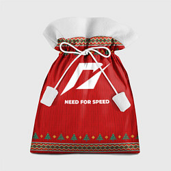 Мешок для подарков Need for Speed new year, цвет: 3D-принт