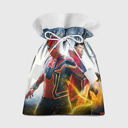 Мешок для подарков Стивен Стрэндж и Человек паук нет пути домой, цвет: 3D-принт