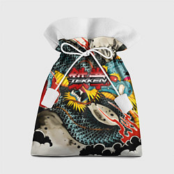 Мешок для подарков Tekken dragon tatoo, цвет: 3D-принт