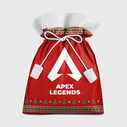 Мешок для подарков Apex Legends new year, цвет: 3D-принт