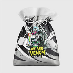 Мешок для подарков Rick-Venom and Morty - meme, цвет: 3D-принт