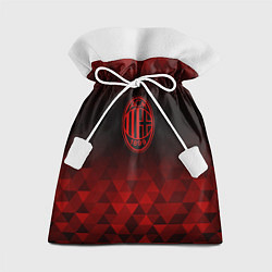 Мешок для подарков AC Milan red poly, цвет: 3D-принт