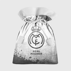 Мешок для подарков Real Madrid - white gradient, цвет: 3D-принт