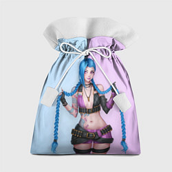 Мешок для подарков League of Legends - Jinx, цвет: 3D-принт