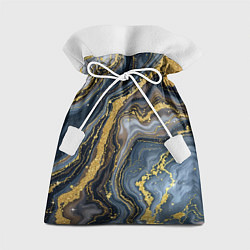 Мешок для подарков Золотые диагонали, цвет: 3D-принт