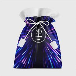Мешок для подарков Pink Floyd neon energy, цвет: 3D-принт