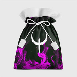 Мешок для подарков Quake fire neon, цвет: 3D-принт