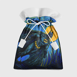 Мешок для подарков Бэтмен в стиле Ван-Гога, цвет: 3D-принт