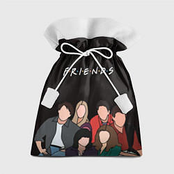 Мешок для подарков Friends - Central park, цвет: 3D-принт