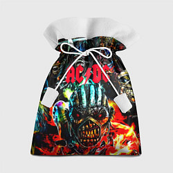 Мешок для подарков ACDC рок монстры, цвет: 3D-принт