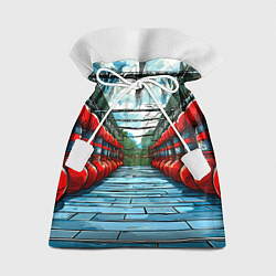 Мешок для подарков Зал Муай Тай, цвет: 3D-принт