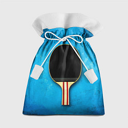 Мешок для подарков Ракетка для настольного тенниса, цвет: 3D-принт