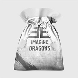 Мешок для подарков Imagine Dragons - white gradient, цвет: 3D-принт