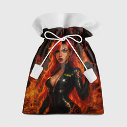 Мешок для подарков Пламенная Мавуика - Genshin Impact, цвет: 3D-принт