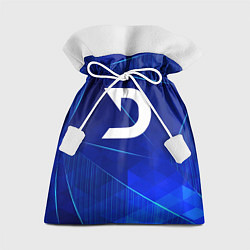 Мешок для подарков Deadlock blue poly, цвет: 3D-принт