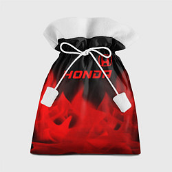 Мешок для подарков Honda - red gradient посередине, цвет: 3D-принт