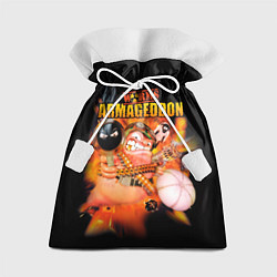 Мешок для подарков Worms - armageddon, цвет: 3D-принт