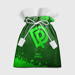 Мешок для подарков Deep Purple - green gradient, цвет: 3D-принт