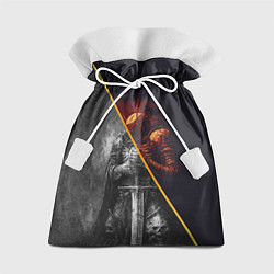 Мешок для подарков Темный рыцарь в унынье, цвет: 3D-принт