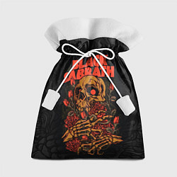 Мешок для подарков Black Sabbath skeleton with roses, цвет: 3D-принт