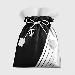 Мешок для подарков Doom white geometry, цвет: 3D-принт