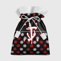 Подарочный мешок Doom winter pattern steel