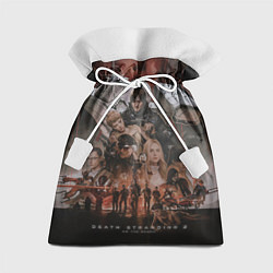 Мешок для подарков Персонажи из Death stranding 2 on the beach, цвет: 3D-принт