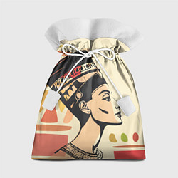 Мешок для подарков Нефертити, цвет: 3D-принт