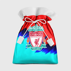 Мешок для подарков Ливерпуль краски текстура, цвет: 3D-принт