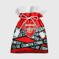 Мешок для подарков Arsenal x counter strike game, цвет: 3D-принт