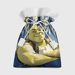 Мешок для подарков Шрек с ухмылкой, цвет: 3D-принт