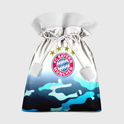 Мешок для подарков Бавария Мюнхен камуфляж, цвет: 3D-принт