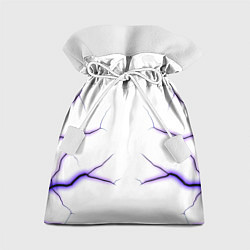 Мешок для подарков Color white purple, цвет: 3D-принт