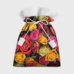 Мешок для подарков Ассорти из роз, цвет: 3D-принт