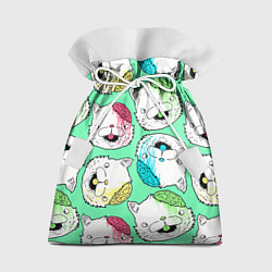 Мешок для подарков Drop Dead: Kitty Heads, цвет: 3D-принт