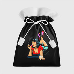 Мешок для подарков Pulp Fiction: Mia Wallace, цвет: 3D-принт