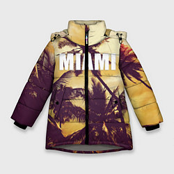 Куртка зимняя для девочки MIAMI, цвет: 3D-светло-серый